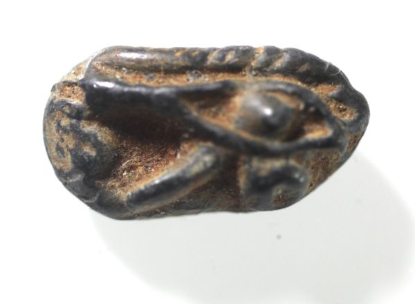 Picture of ANCIENT EGYPT. A UNIQUE LEAD EYE OF HORUS WEIGHT? 300 B.C - 100 A.D