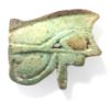 Picture of ANCIENT EGYPT. FAIENCE EYE OF HORUS AMULET. 600 - 300 B.C