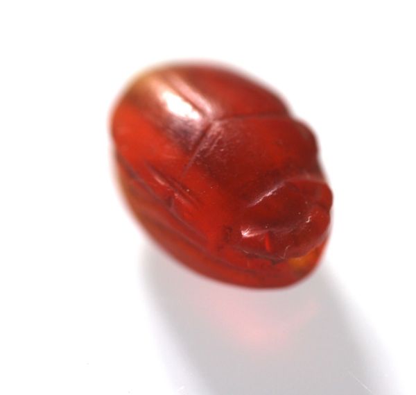 Picture of ANCIENT EGYPT. CARNELIAN SCARAB. SMALL CUTE PIECE. 1300 B.C