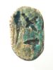 Picture of ANCIENT EGYPT. GLAZED STONE SCARAB.  1300 B.C