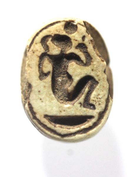 Picture of ANCIENT EGYPT.  STONE SCARAB.  1300 B.C