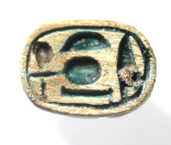 Picture of ANCIENT EGYPT.  STONE SCARAB.  1300 B.C