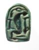 Picture of ANCIENT EGYPT.  GLAZED STONE SCARAB.  1300 B.C