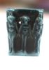 Picture of ANCIENT EGYPT. FAIENCE OSIRIAN TRIAD AMULET. 600 - 300 B.C