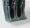 Picture of ANCIENT EGYPT. FAIENCE OSIRIAN TRIAD AMULET. 600 - 300 B.C