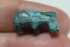 Picture of ANCIENT EGYPT. FAIENCE HIPPOPOTAMUS AMULET.  300 - 100 B.C