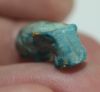 Picture of ANCIENT EGYPT. FAIENCE HIPPOPOTAMUS AMULET.  300 - 100 B.C