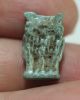 Picture of ANCIENT EGYPT. FAIENCE OSIRIAN TRIAD AMULET. 600 - 300 B.C