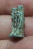 Picture of ANCIENT EGYPT. FAIENCE OSIRIAN TRIAD AMULET. 600 - 300 B.C