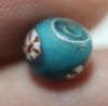 Picture of ANCIENT EGYPT. ISLAMIC.  MAMLUK GLASS BEAD.  1300 A.D . SIX POINTED STAR