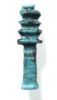 Picture of ANCIENT EGYPT.  FAIENCE DJED PILLAR AMULET. 600 - 300 B.C