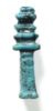 Picture of ANCIENT EGYPT.  FAIENCE DJED PILLAR AMULET. 600 - 300 B.C