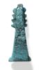 Picture of ANCIENT EGYPT.  FAIENCE DJED PILLAR AMULET. 600 - 300 B.C