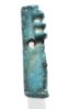 Picture of ANCIENT EGYPT.  FAIENCE DJED PILLAR AMULET. 600 - 300 B.C