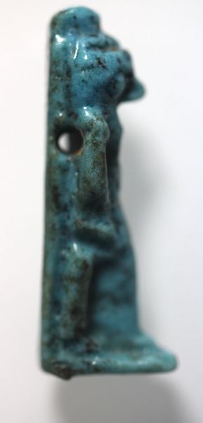 Picture of ANCIENT EGYPT.  FAIENCE HORUS AMULET. 600 - 300 B.C. 