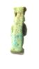 Picture of ANCIENT EGYPT.  FAIENCE ISIS NURSING HORUS AMULET. 600 - 300 B.C.