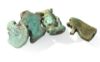 Picture of ANCIENT EGYPT. FAIENCE  AMULETS (4). 600 - 300 B.C