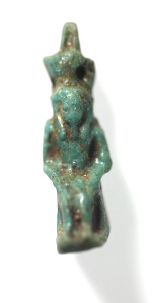 Picture of ANCIENT EGYPT. FAIENCE ISIS AMULET. 600 - 300 B.C