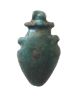 Picture of ANCIENT EGYPT. FAIENCE HEART AMULET. 600 - 300 B.C