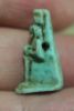 Picture of ANCIENT EGYPT. FAIENCE ISIS NURSING HORUS AMULET. 600 - 300 B.C