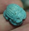 Picture of ANCIENT EGYPT. FAIENCE BUTTON SCARAB. 600 - 300 B.C