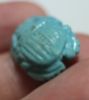 Picture of ANCIENT EGYPT. FAIENCE BUTTON SCARAB. 600 - 300 B.C