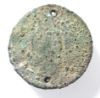 Picture of ANCIENT JORDAN. CRUSADERS. GLASS & SILVER?  OR BRONZE PENDANT. 1200 A.D