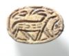 Picture of ANCIENT EGYPT. 2ND INTERMEDIATE PERIOD STNE SCARAB. 1780 - 1570 B.C