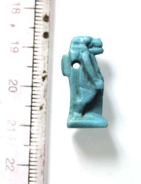 Picture of ANCIENT EGYPT. NICE  FAIENCE TAWERET AMULET  .   600 - 300 B.C