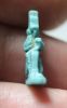 Picture of ANCIENT EGYPT. NICE  FAIENCE ISIS NURSING HORUS AMULET  .   600 - 300 B.C