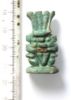 Picture of ANCIENT EGYPT. NICE  LARGE FAIENCE BES AMULET  .   600 - 300 B.C