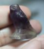 Picture of ANCIENT EGYPT.  LARGE AMETHYST HORUS AMULET. 1250 B.C