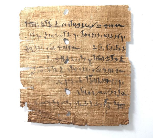 Picture of ANCIENT EGYPT. DEMOTIC PAPYRUS MANUSCRIPT. 600 - 300 B.C 