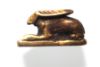 Picture of ANCIENT EGYPT. NEW KINGDOM  GOLD HARE AMULET . 1250 B.C