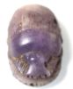 Picture of ANCIENT EGYPT. LARGE AMETHYST SCARAB . WITH THE NAME OF THUTMOSES III (6TH PHAROE OF THE 18TH DYNASTY). 1450 B.C