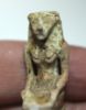 Picture of ANCIENT EGYPT.  LARGE FAIENCE BASTET AMULET . 600 - 300 B.C