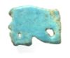 Picture of ANCIENT EGYPT. FAIENCE EYE OF HORUS AMULET. 600 - 300 B.C