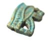 Picture of ANCIENT EGYPT. FAIENCE EYE OF HORUS AMULET. 600 - 300 B.C