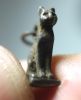 Picture of ANCIENT EGYPT. NEW KINGDOM ELECTRUM / SILVER CAT AMULET. 1250 B.C