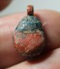 Picture of ANCIENT EGYPT. AMARNA FAIENCE AMULET. TIME OF KING TUTANKHAMUN. 15TH CENTURY B.C