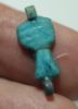 Picture of ANCIENT EGYPT. AMARNA FAIENCE AMULET. TIME OF KING TUTANKHAMUN. 15TH CENTURY B.C