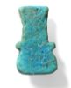 Picture of ANCIENT EGYPT. FAIENCE AMULET . OF BES . 600 - 300 B.C