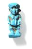 Picture of ANCIENT EGYPT. FAIENCE AMULET  OF PATAIKOS . 600 - 300 B.C