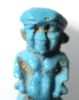 Picture of ANCIENT EGYPT. FAIENCE AMULET  OF PATAIKOS . 600 - 300 B.C