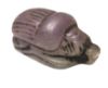 Picture of ANCIENT EGYPT. NEW KINGDOM AMETHYST SCARAB AMULET . 1250 B.C