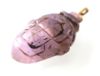 Picture of ANCIENT EGYPT. AMETHYST HEART AMULET WITH ORIGINAL ANCIENT GOLD LOOP ATTACHED . NEW KINGDOM 1250 B.C