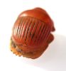 Picture of ANCIENT EGYPT. LARGE CARNELIAN BUTTON SCARAB. 1250 B.C. NEW KINGDOM