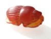 Picture of ANCIENT EGYPT. LARGE CARNELIAN BUTTON SCARAB. 1250 B.C. NEW KINGDOM