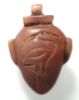 Picture of ANCIENT EGYPT. LARGE CARNELIAN HEART AMULET WITH AN IBIS. 1250 B.C. NEW KINGDOM