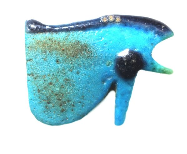 Picture of ANCIENT EGYPT. FAIENCE EYE OF HORUS AMUET. 600 - 300 B.C